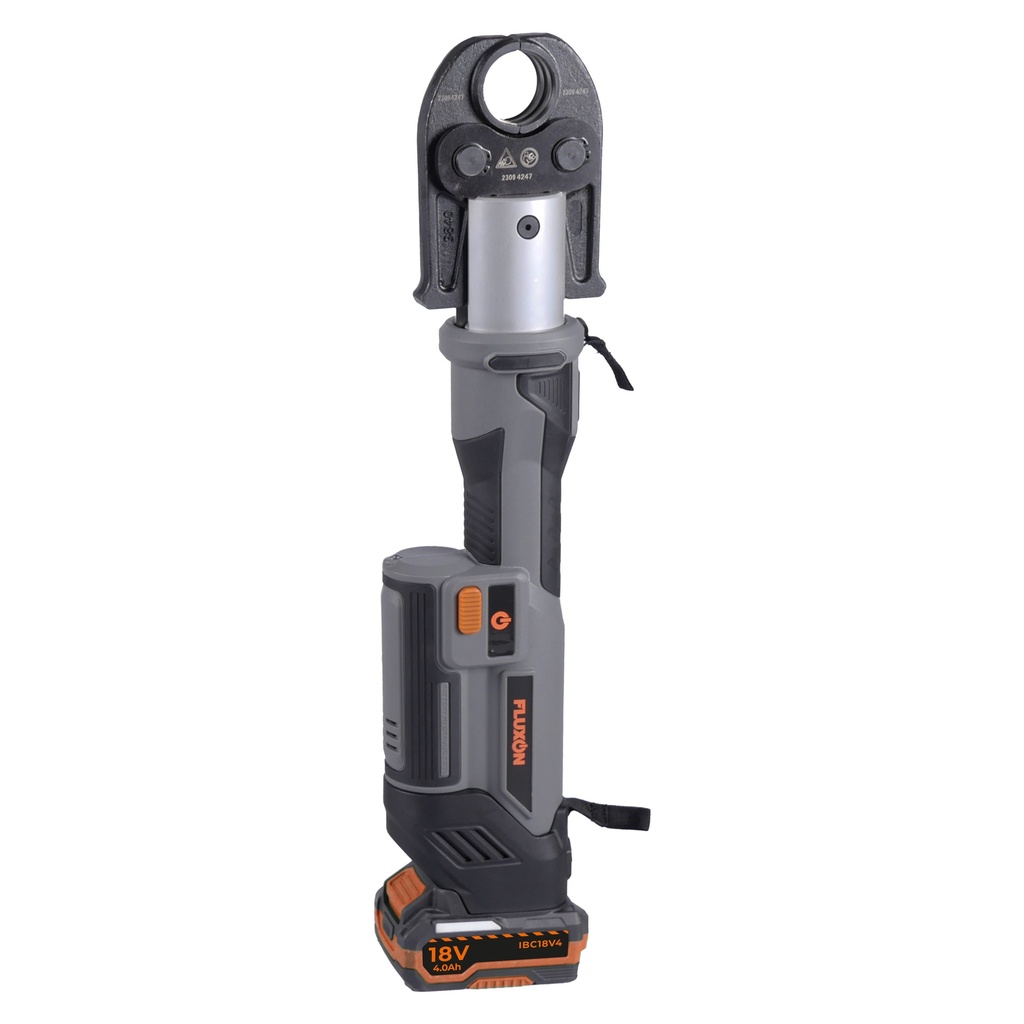 Cordless pressing tool 32kN incl. 3pcs U-profile jaws + 2x 4.0Ah battery (2)