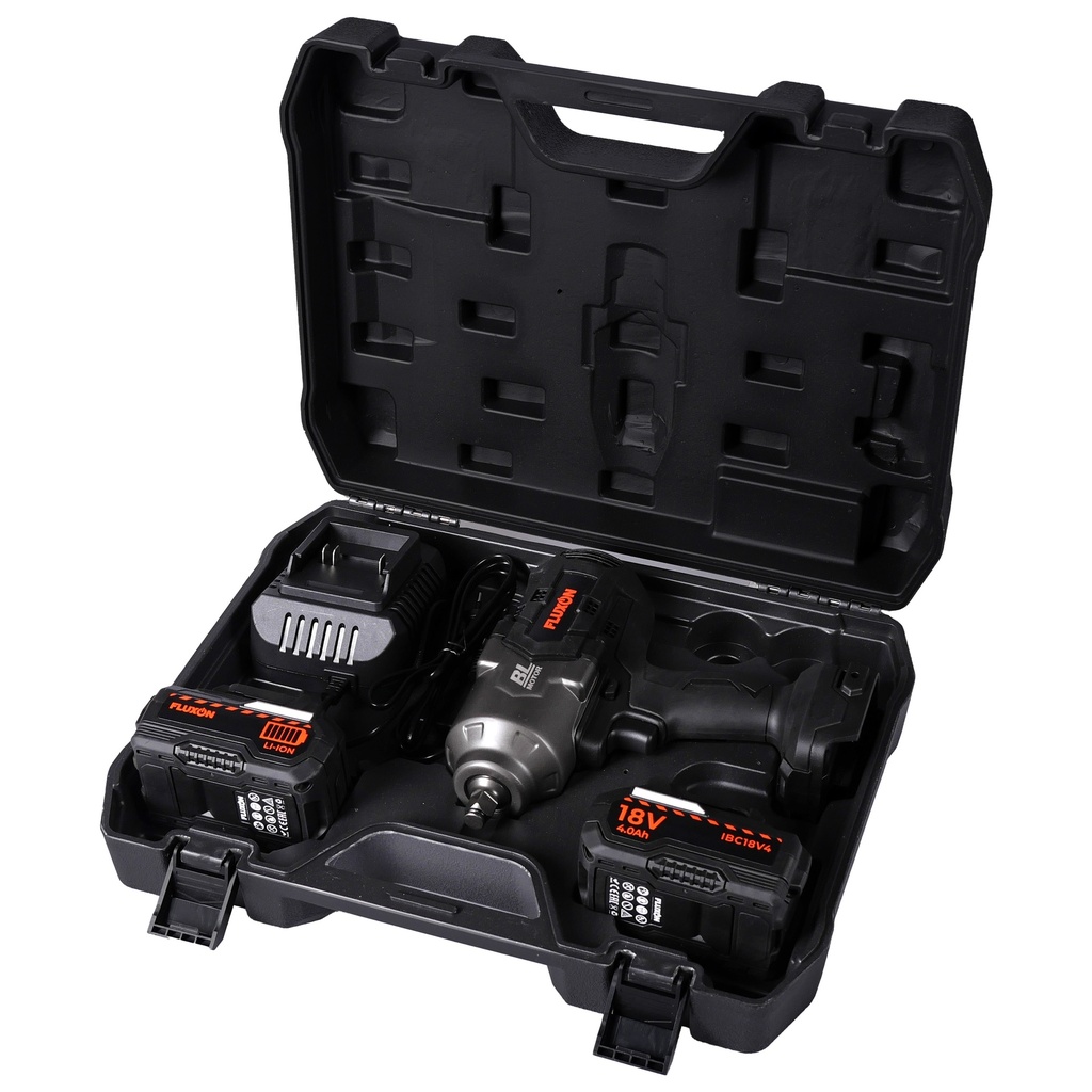 Cordless impact wrench 1/2'' 1700Nm incl. 2x 4Ah battery and charger (3)