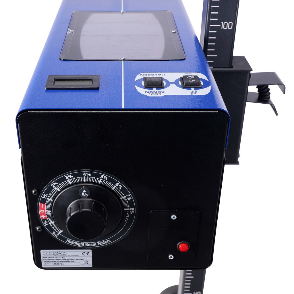 Headlight tester with laser and digital luxmeter (5)