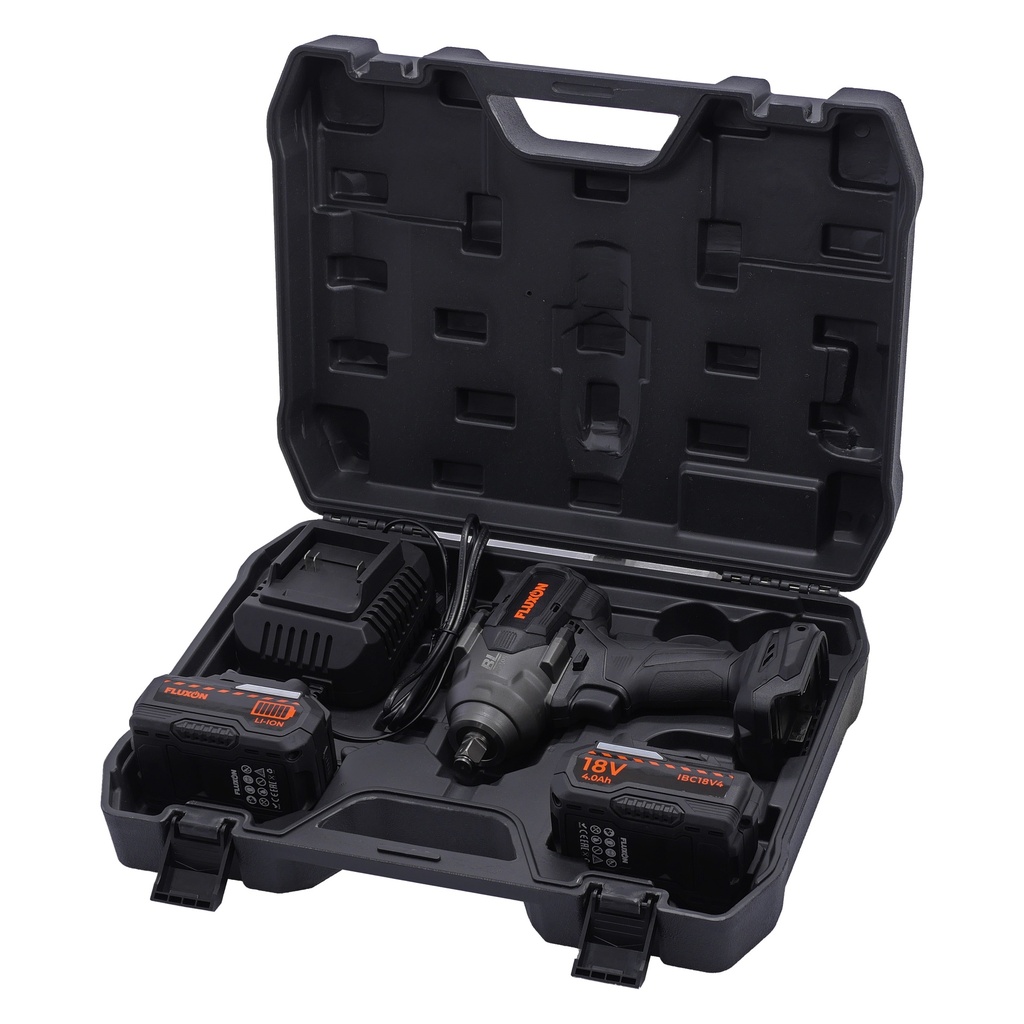 Cordless impact wrench 1/2" 1080Nm incl. 2x 4Ah battery and charger (5)