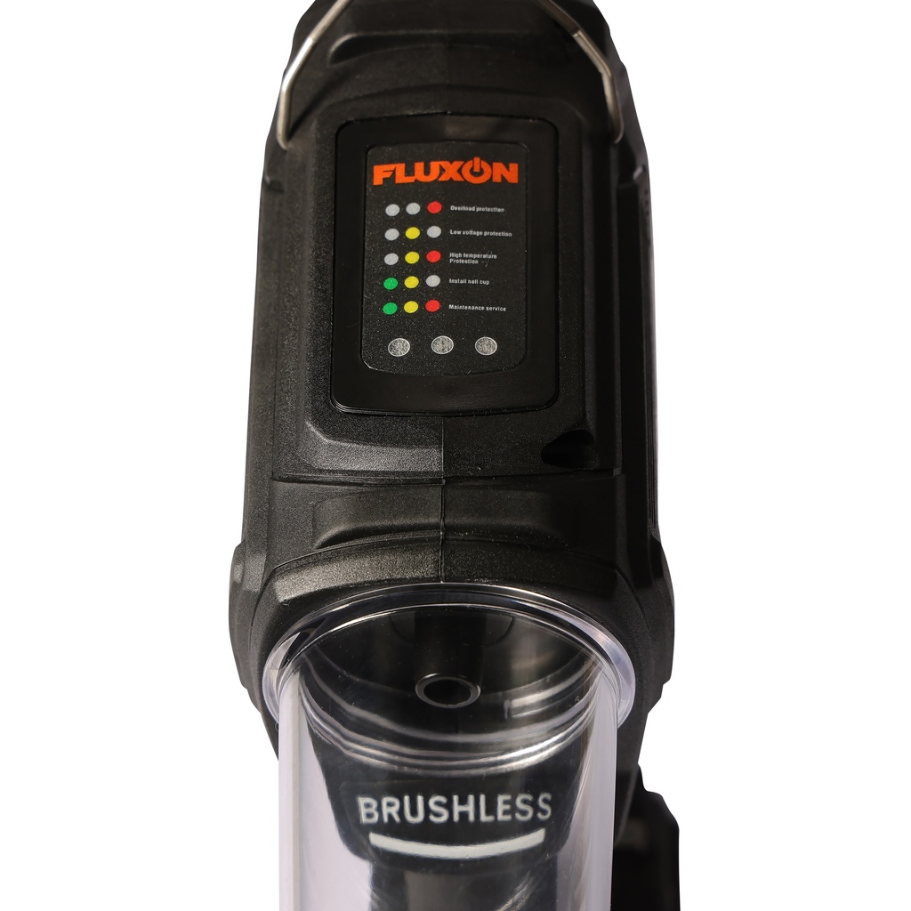 Fluxon cordless rivet gun incl. 4 Ah battery and charger (6)