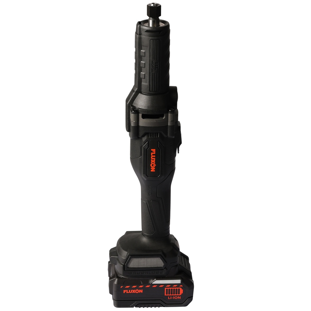 Fluxon cordless die grinder incl. 4 Ah battery and charge (2)