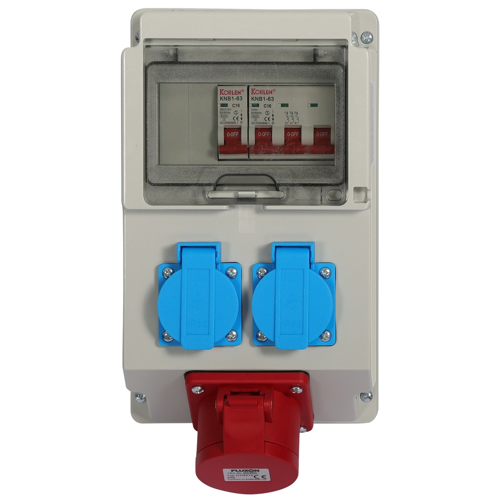 Fluxon distribution Box 16A 230V / 400V (2)