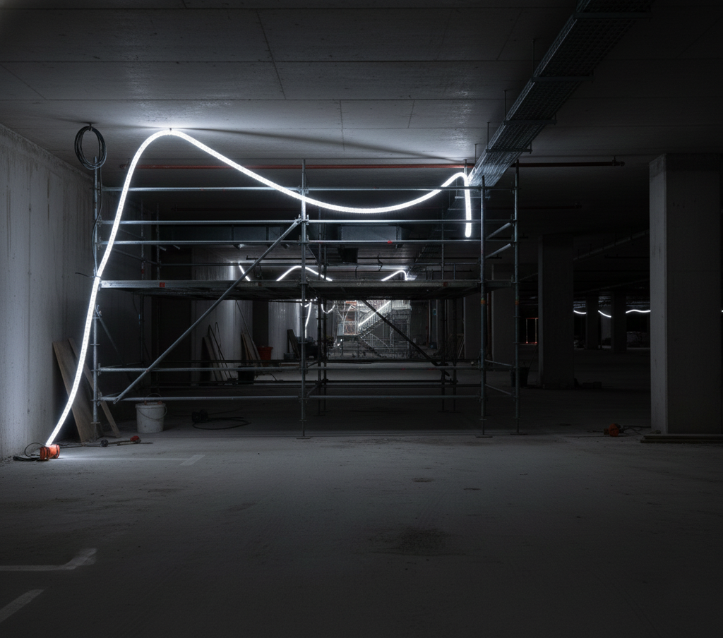 Fluxon LED rope light on reel 25 metres (3)
