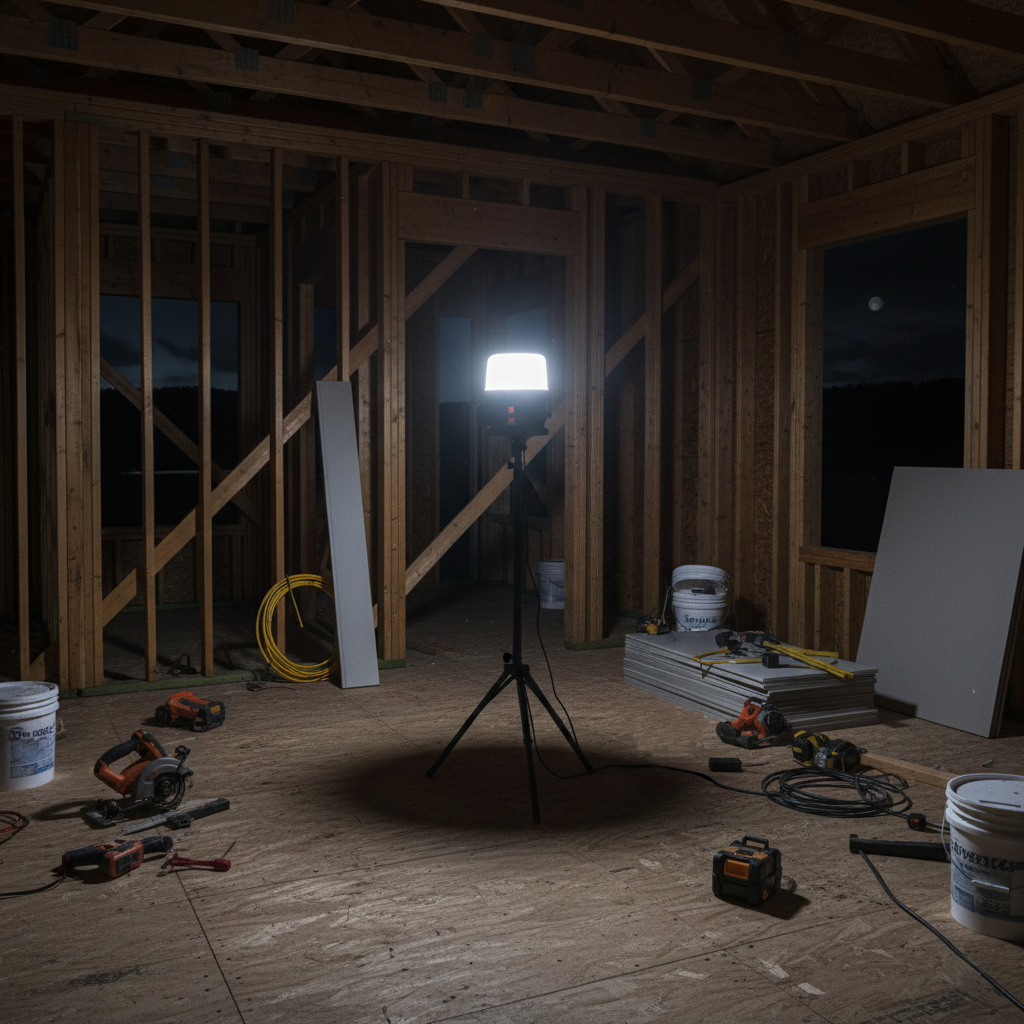 Fluxon hybrid construction site light (8)