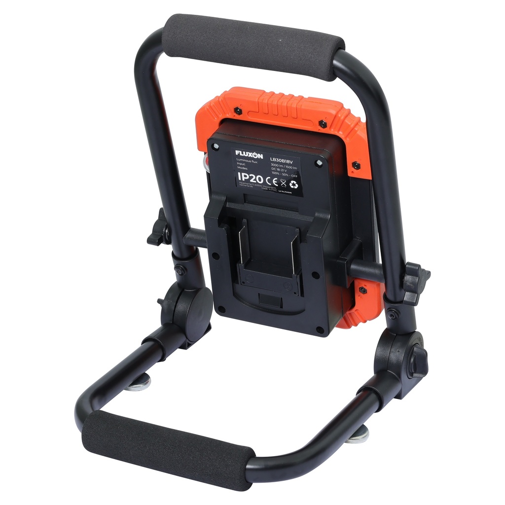 Fluxon work light with interchangeable battery 3000 lm (2)