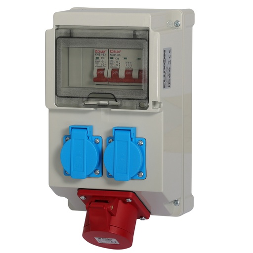 [VD1632A] Fluxon distribution Box 16A 230V / 400V