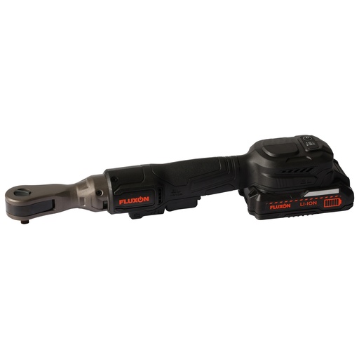 [IR38N10B1] Fluxon clé à cliquet sans fil 3/8" avec 1x batterie 2 Ah et chargeur